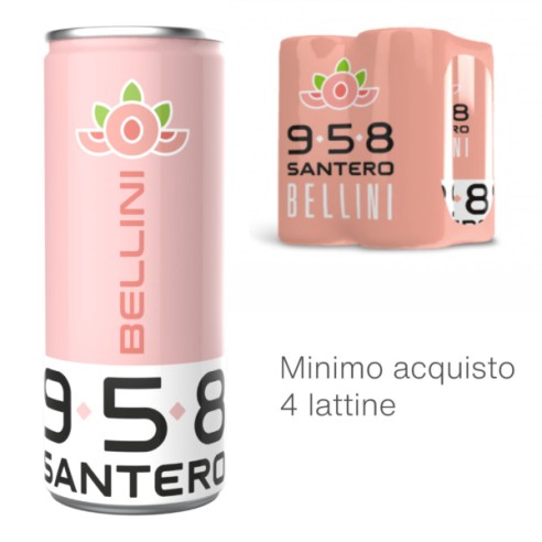 Bellini in lattina Aperitivo Santero 958 - cl. 25