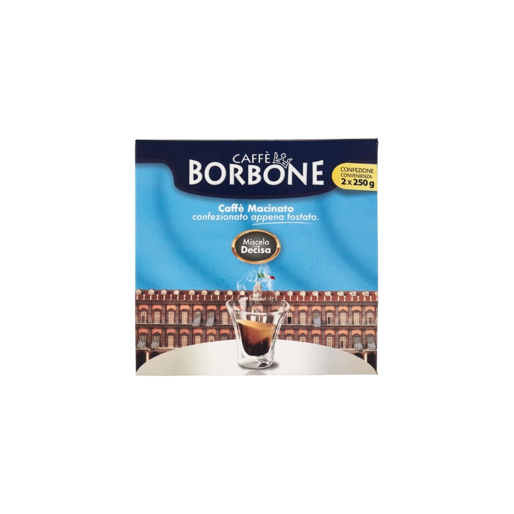 Caffè Borbone Miscela Decisa Caffè Macinato 2 x 250 g