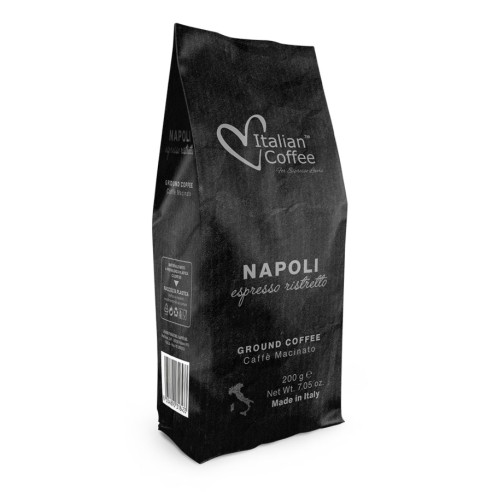 Caffè Macinato Napoli Espresso Ristretto Italian Coffee 200 g