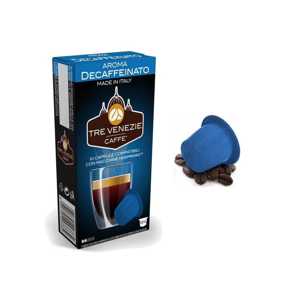 DECAFEINATO NESPRESSO TRE VENEZIE 10PZ