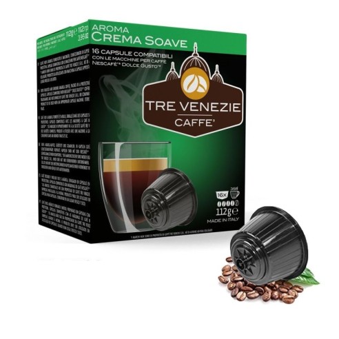 CREMA SOAVE DOLCE GUSTO TRE VENEZIE 16PZ CAFFE