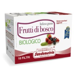 18 Filtri Bio in bustina Infuso gusto Frutti di Bosco San Demetrio