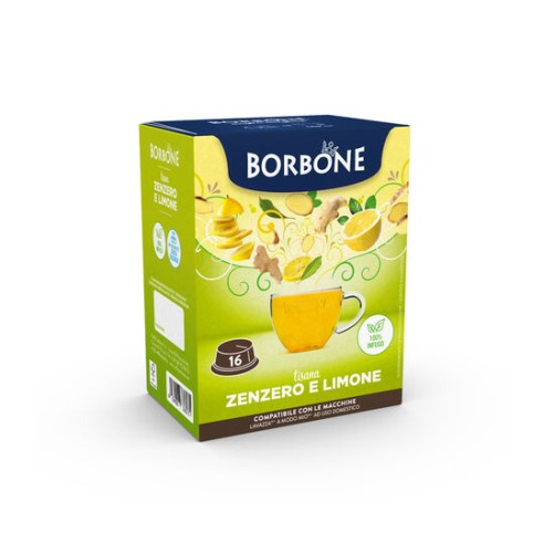 Zenzero e Limone Borbone Modo Mio 16PZ