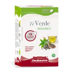 18 Cialde Tè Verde Biologico San Demetrio in filtro carta ESE 44 mm