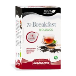 18 Cialde Tè Breakfast Biologico San Demetrio in filtro carta ESE 44 mm