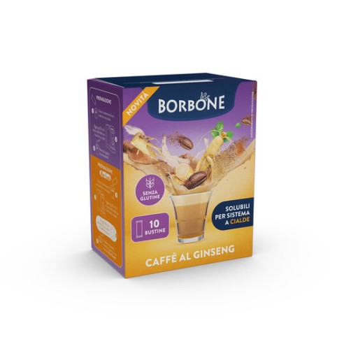 PREPARATO SOLUBILE PER CAFFÈ AL GINSENG 10PZ