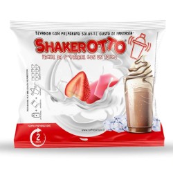Crema da fare in casa solubile Shakerotto - Panna e Fragola - 1 Busta
