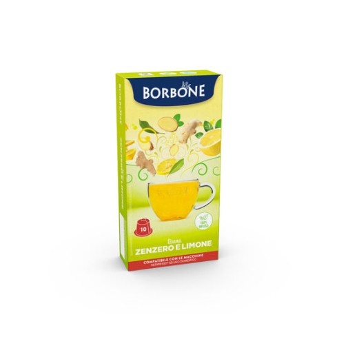TISANA ZENZERO E LIMONE Respresso Borbone  10PZ